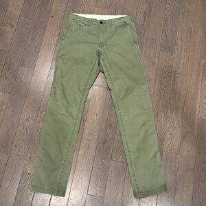 Uniqlo Green Cotton Trouser sz 30x34